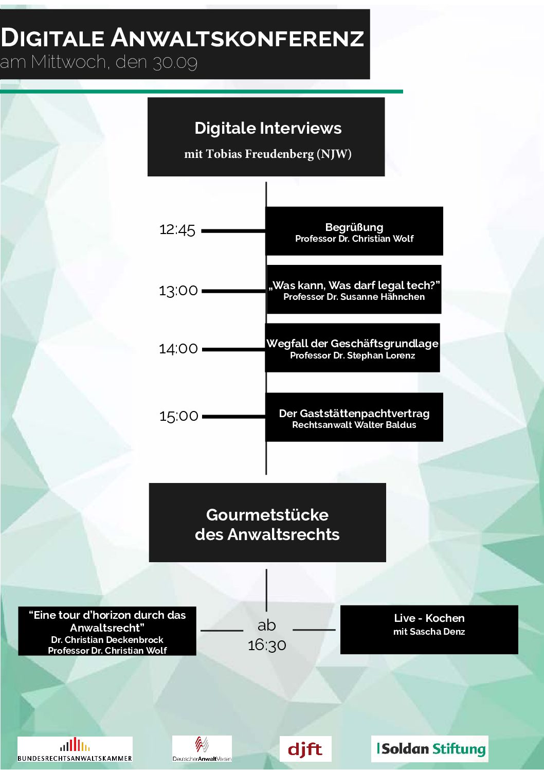 AnwaltskonferenzAblaufplan